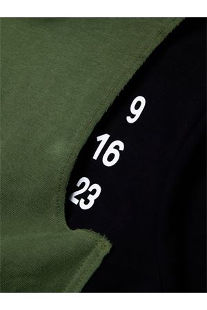 black cotton hoodie MAISON MARGIELA KIDS | M60680MM02XM6C21